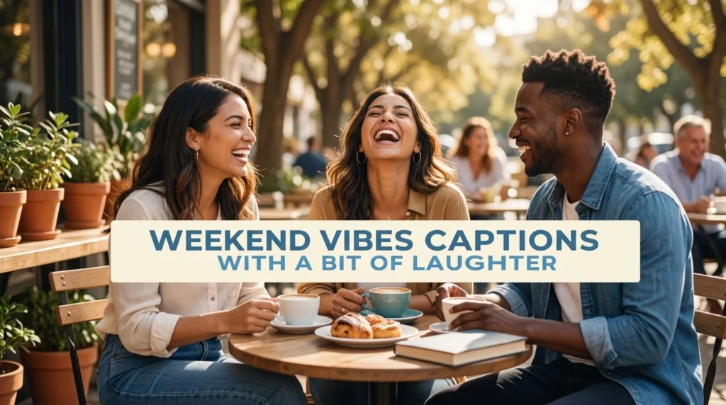 Weekend Vibes Captions With A Bit Of Laughter