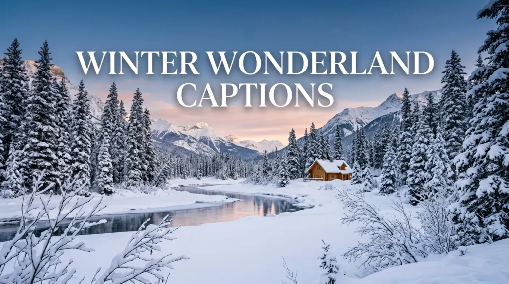 Winter Wonderland Captions