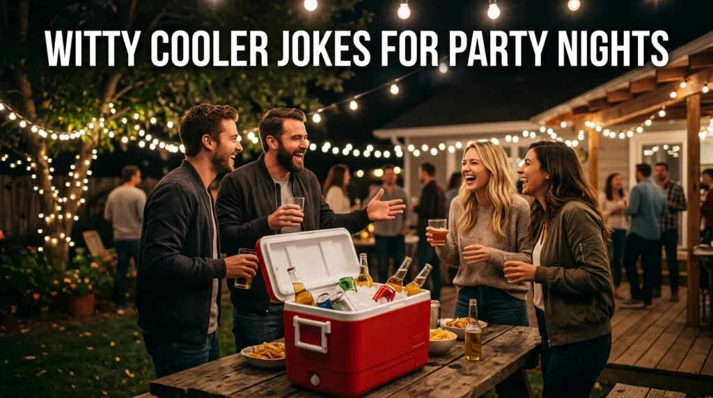 Witty Cooler Jokes for Party Nights