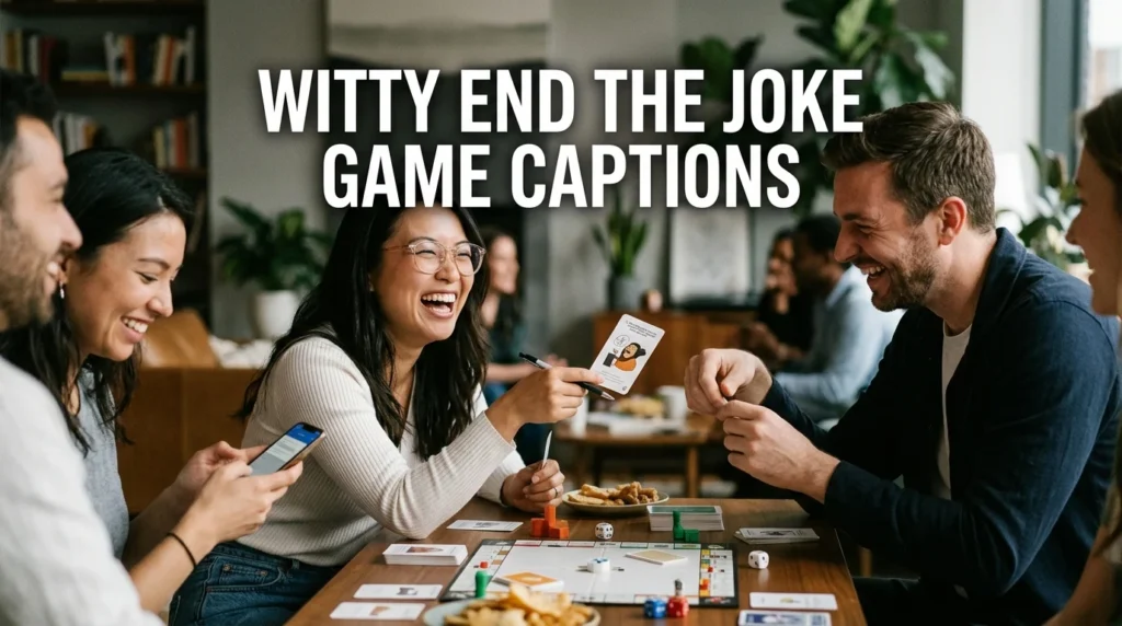 Witty End The Joke Game Captions