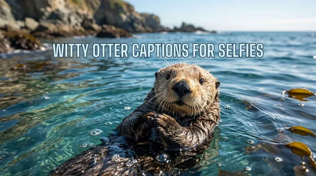 Witty Otter Captions for Selfies