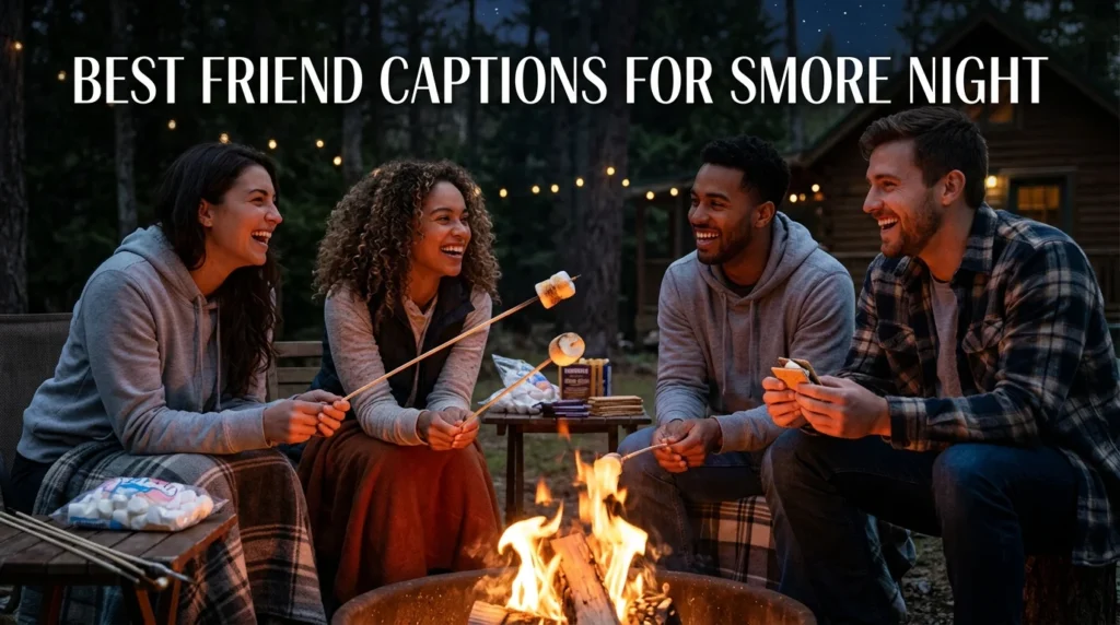 Best Friend Captions for Smore Night