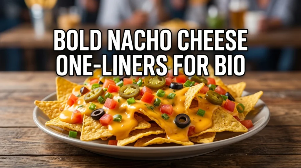 Bold Nacho Cheese One-Liners for Bio