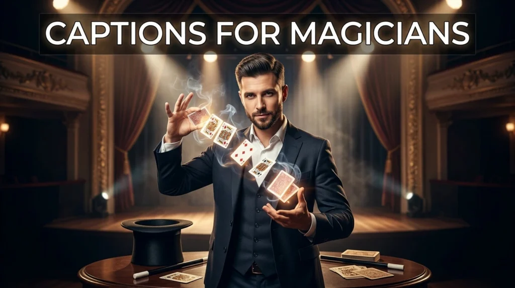 Captions for Magicians