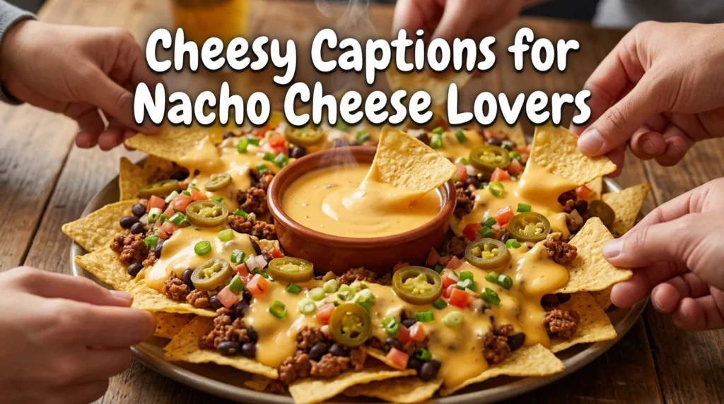 Cheesy Captions for Nacho Cheese Lovers