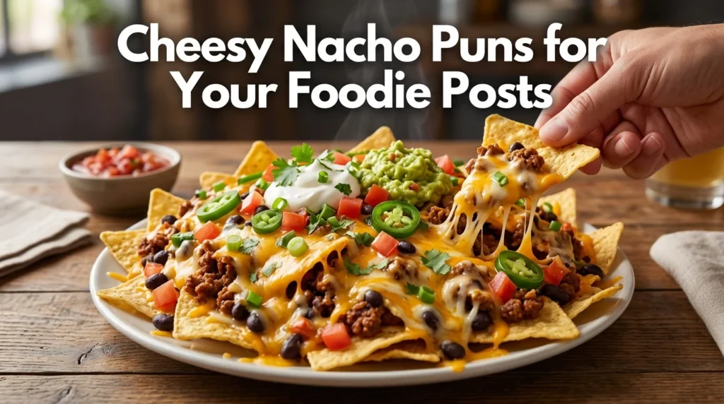 Cheesy Nacho Puns for Your Foodie Posts
