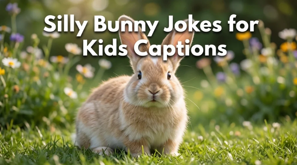 Classroom Rabbit Jokes for Kids Captions