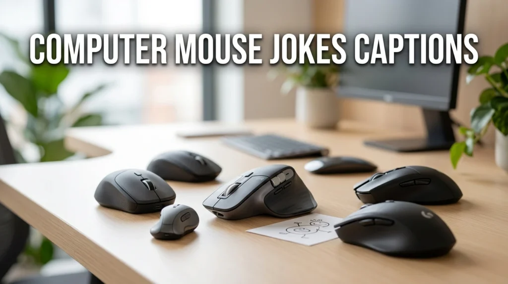 Computer Mouse Jokes Captions