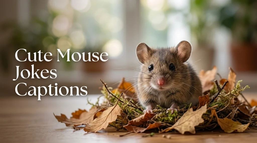 Cute Mouse Jokes Captions