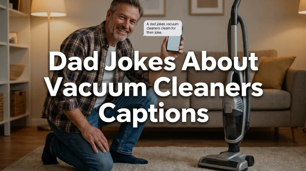 Dad Jokes About Vacuum Cleaners Captions