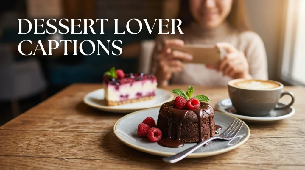 Dessert Lover Captions