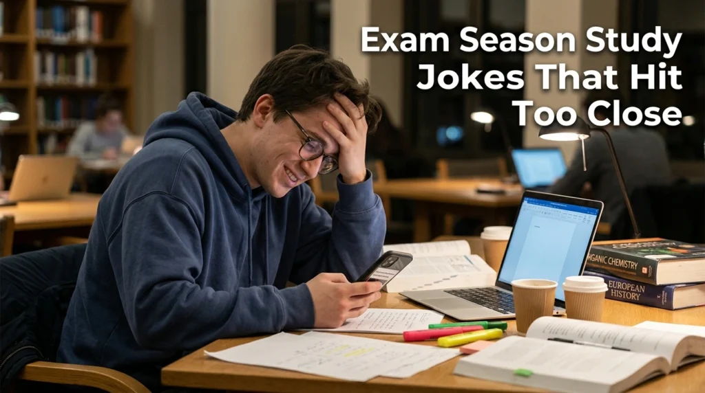Exam Season Study Jokes That Hit Too Close