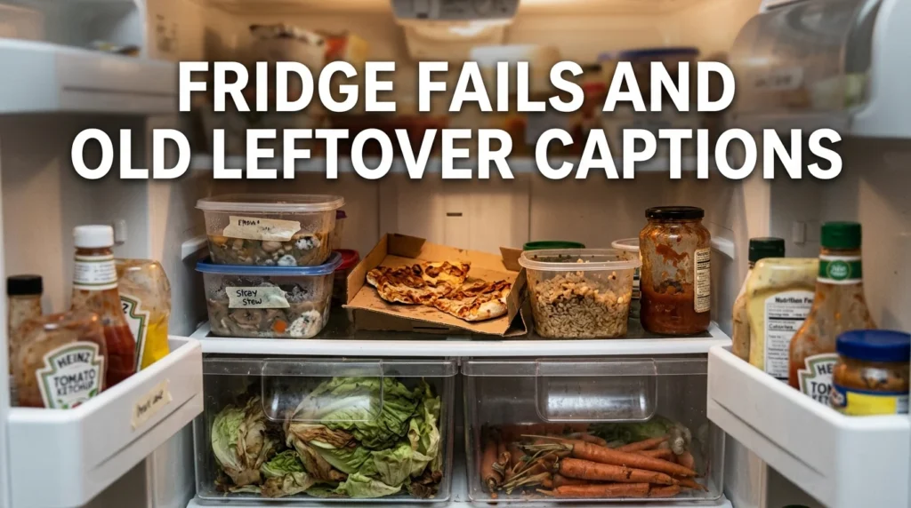 Fridge Fails and Old Leftover Captions