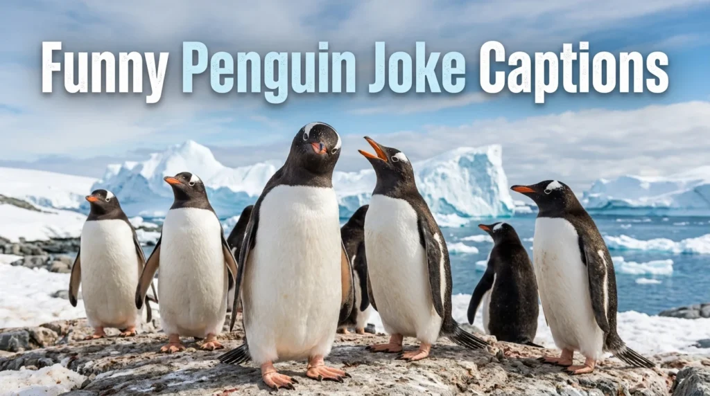 Funny Penguin Joke Captions
