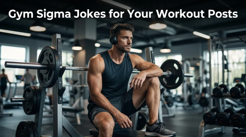 Gym Sigma Jokes for Your Workout Posts