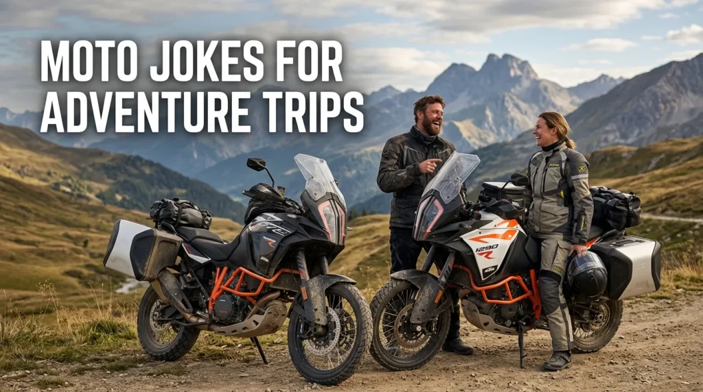 Moto Jokes for Adventure Trips