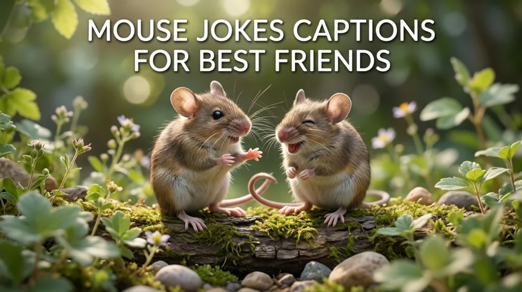 Mouse Jokes Captions for Best Friends