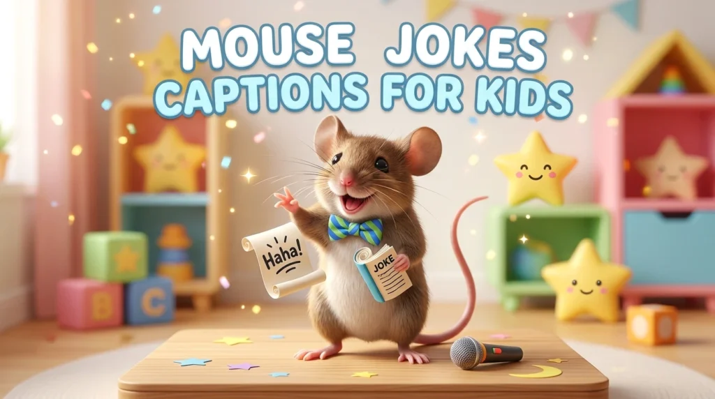 Mouse Jokes Captions for Kids