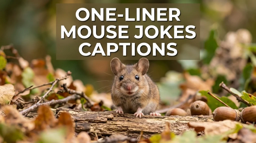 One-Liner Mouse Jokes Captions