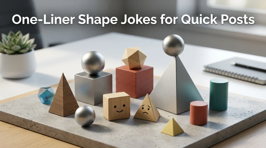 One-Liner Shape Jokes for Quick Posts