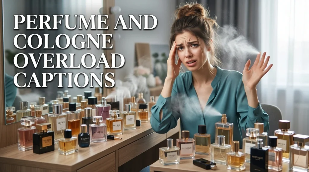 Perfume and Cologne Overload Captions