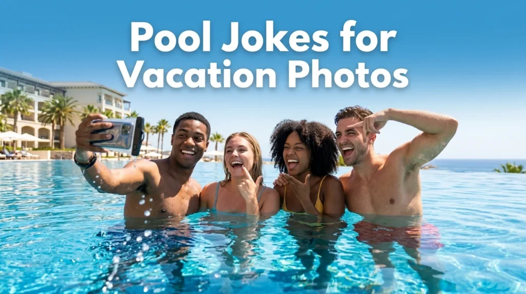 Pool Jokes for Vacation Photos