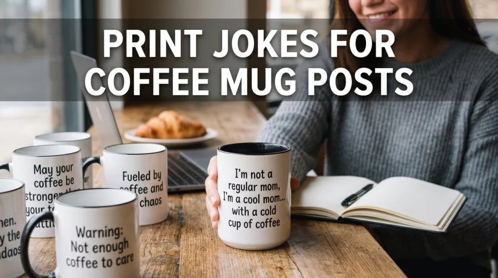 Print Jokes for Coffee Mug Posts