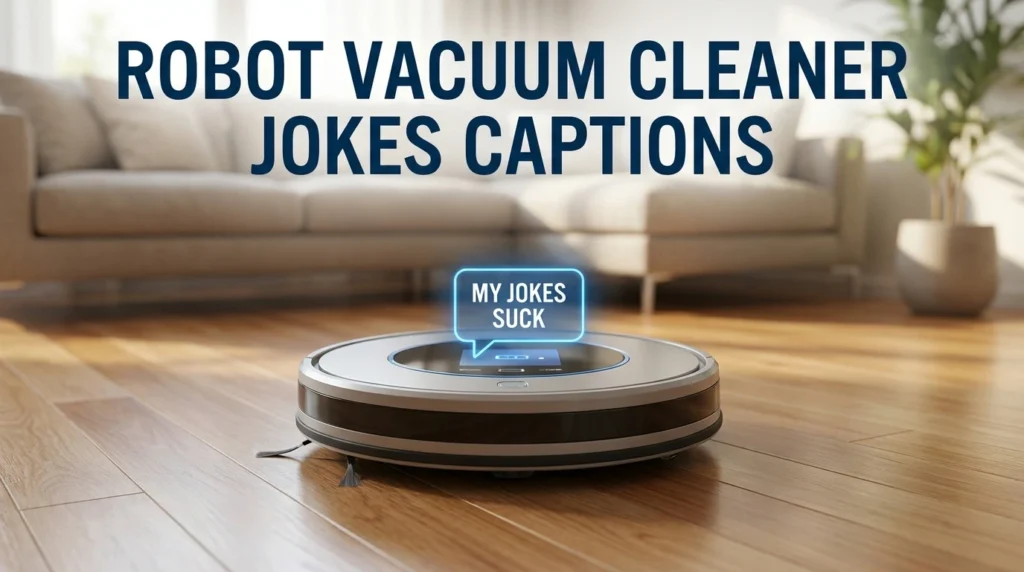 Robot Vacuum Cleaner Jokes Captions