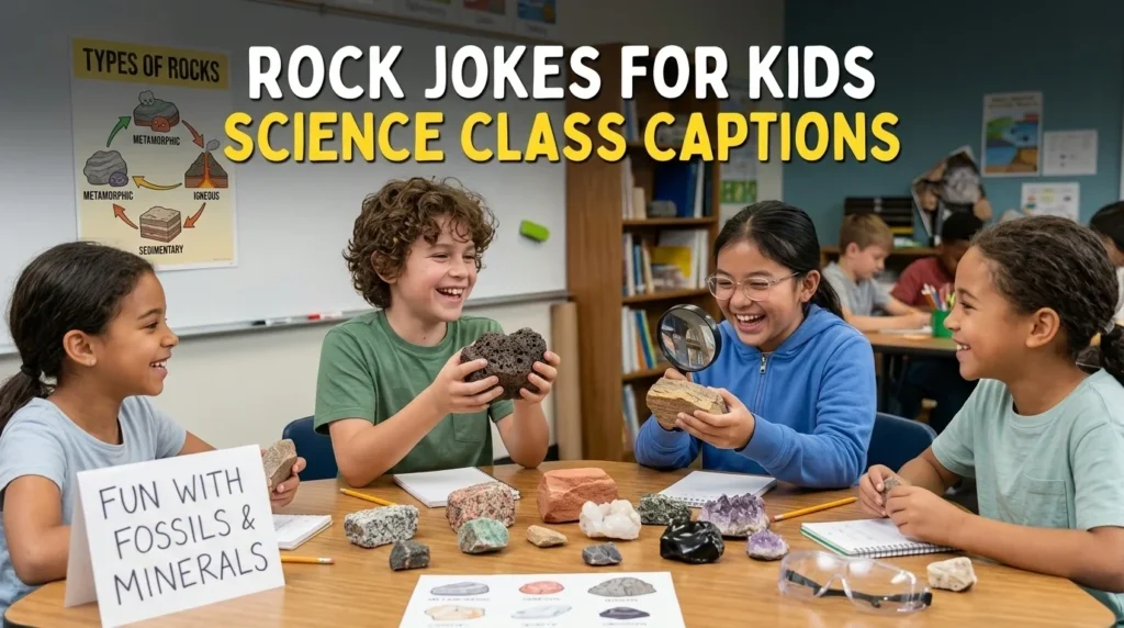 Rock Jokes For Kids Summer Camp Captions
