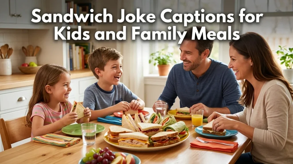 Sandwich Joke Captions for Sandwich Lovers in Love