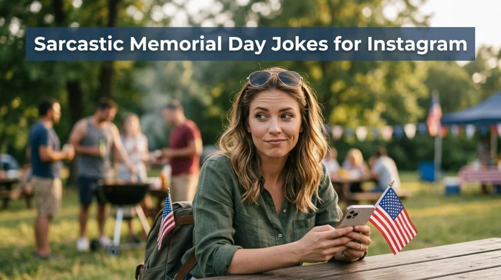 Sarcastic Memorial Day Jokes for Instagram