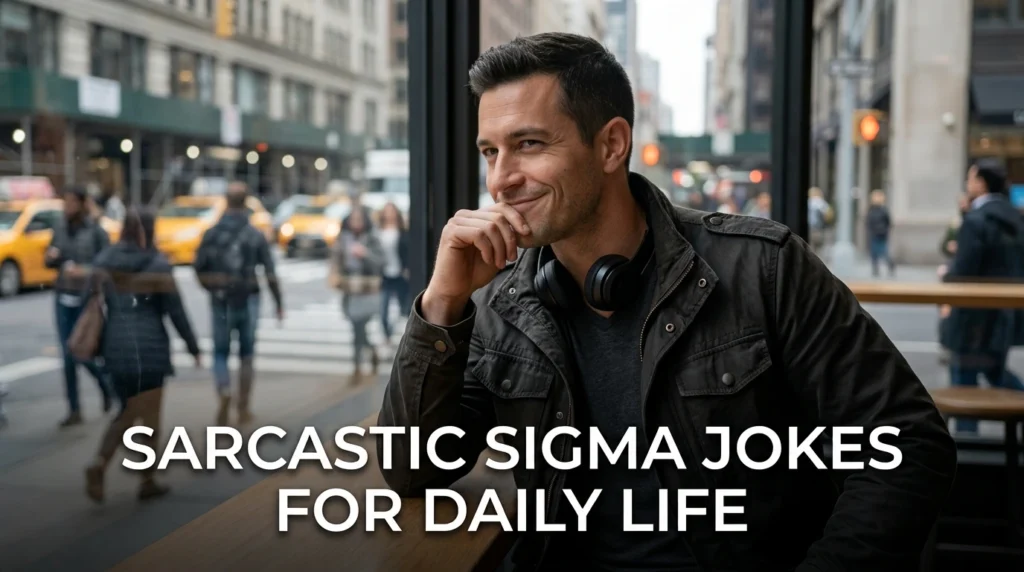 Sarcastic Sigma Jokes for Daily Life