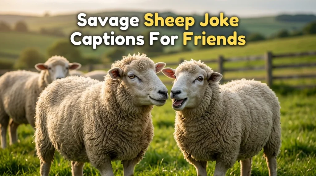 Savage Sheep Joke Captions For Friends