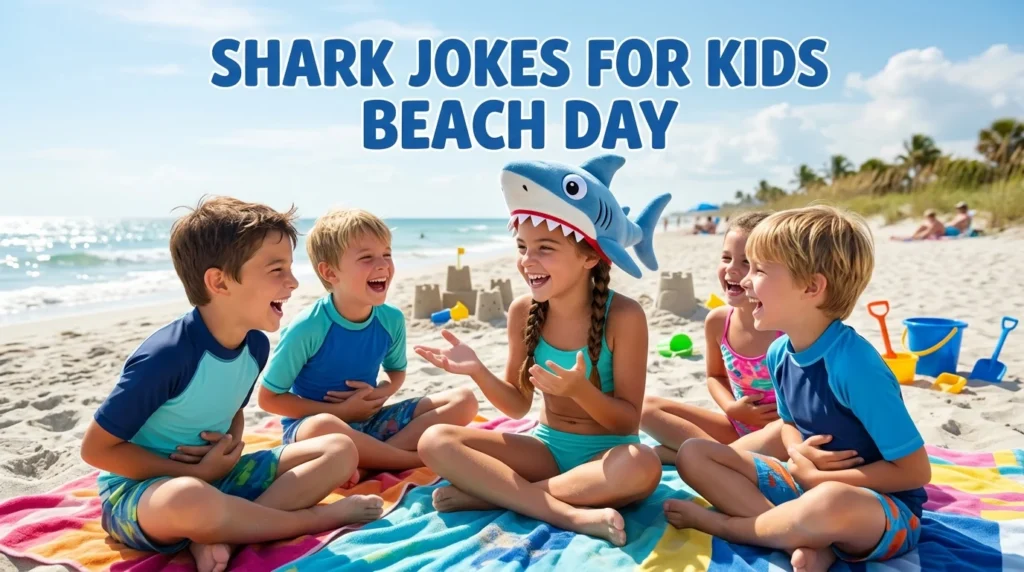 Shark Jokes for Kids Beach Day