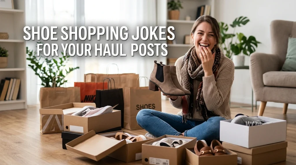 Shoe Shopping Jokes for Your Haul Posts