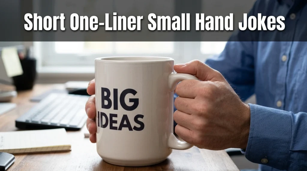 Short One-Liner Small Hand Jokes