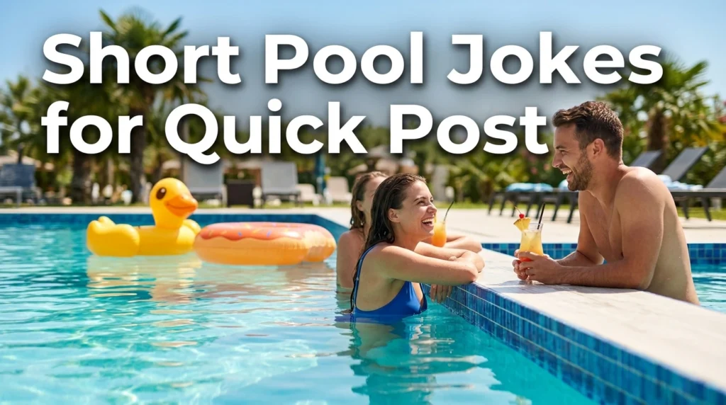 Short Pool Jokes for Quick Posts