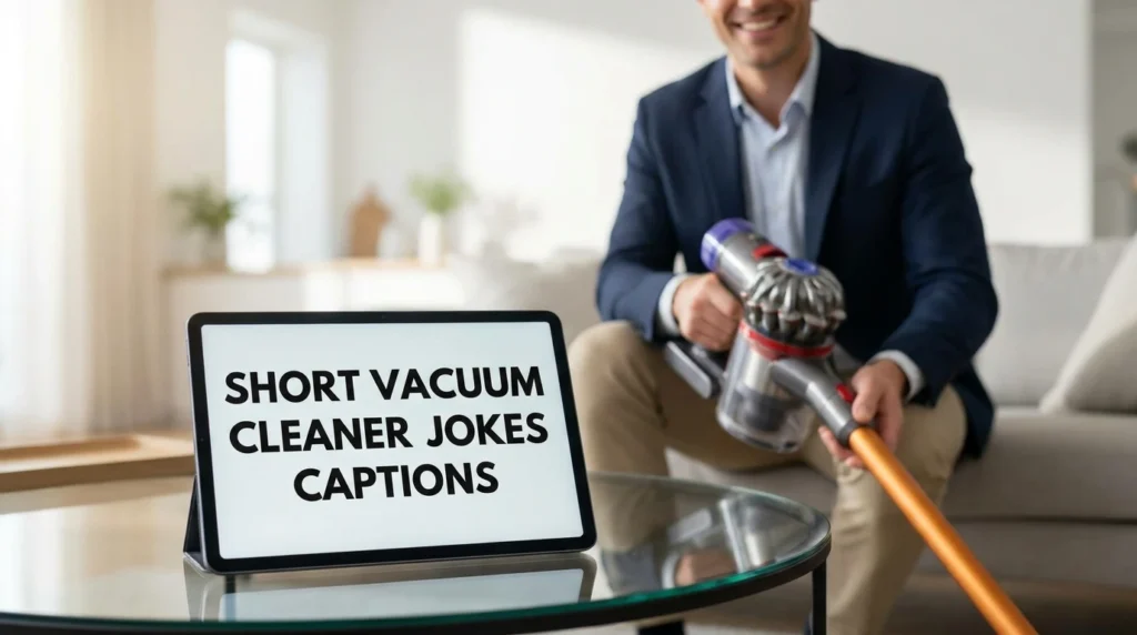 Short Vacuum Cleaner Jokes Captions