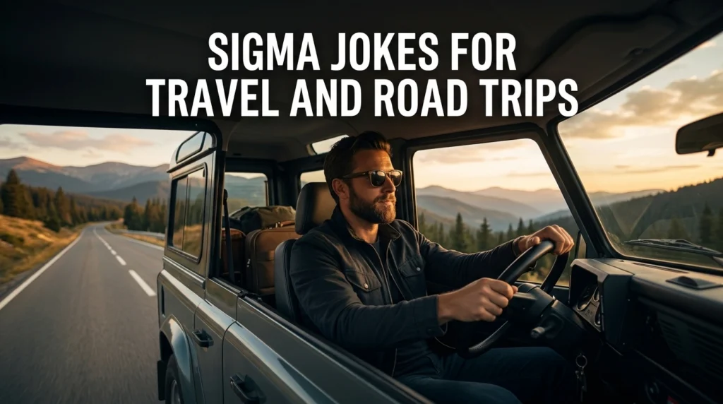 Sigma Jokes for Travel and Road Trips