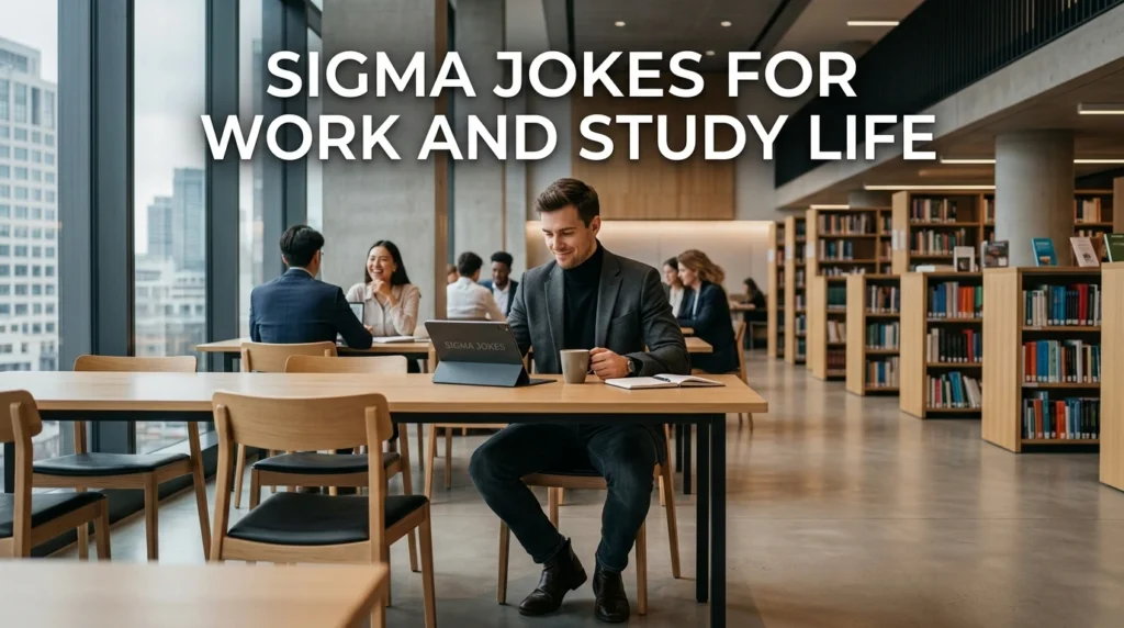 Sigma Jokes for Work and Study Life