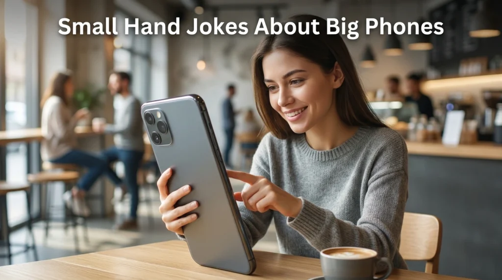 Small Hand Jokes About Big Phones