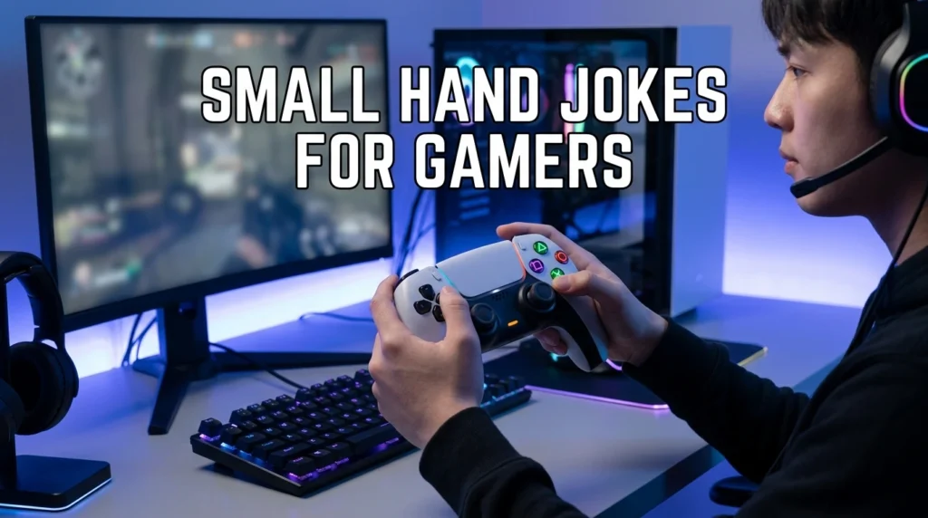 Small Hand Jokes for Gamers