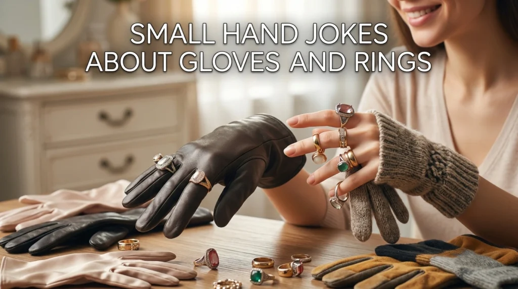 Small Hand Jokes About Gloves and Rings