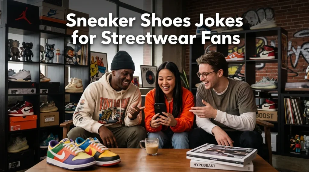 Sneaker Shoes Jokes for Streetwear Fans