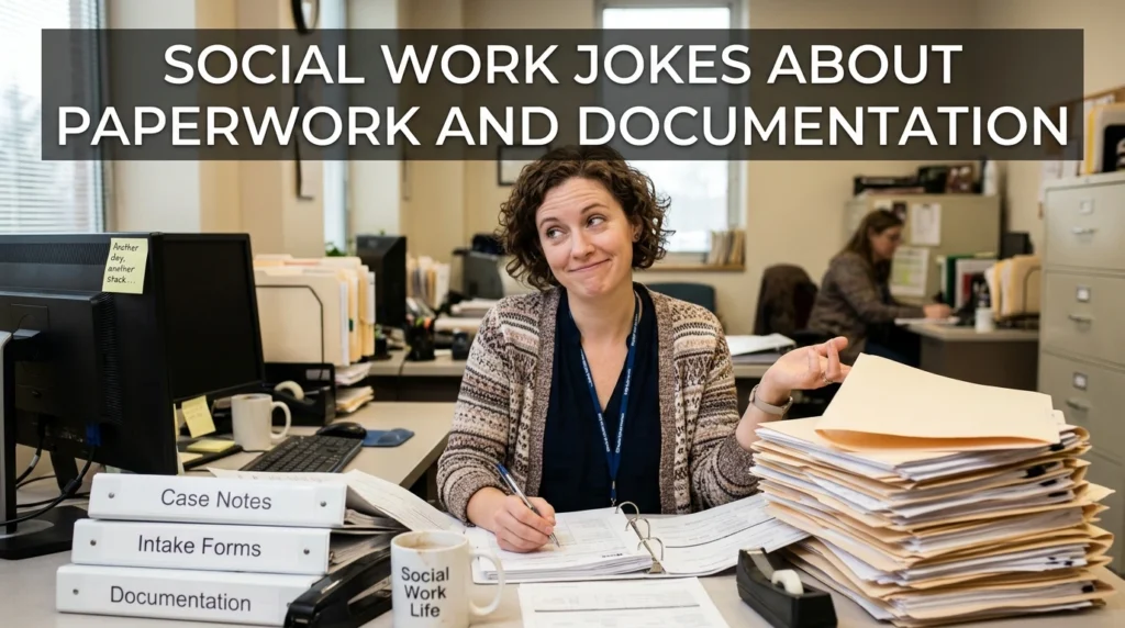 Social Work Jokes About Paperwork and Documentation