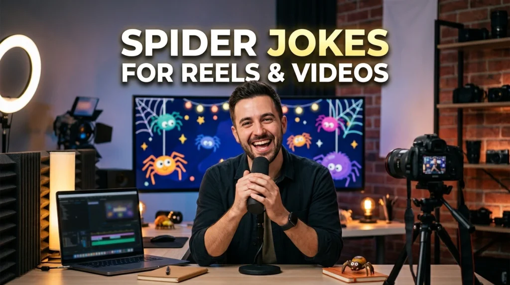 Spider Jokes for Reels and Videos