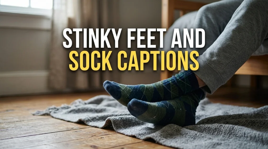 Stinky Feet and Sock Captions