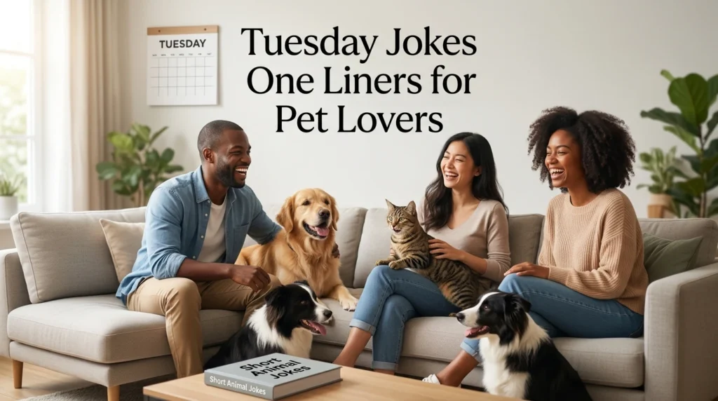 Tuesday Jokes One Liners for Pet Lovers