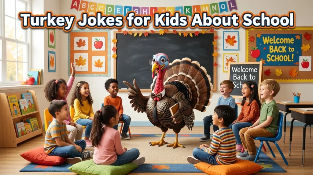 Turkey Jokes for Kids About School