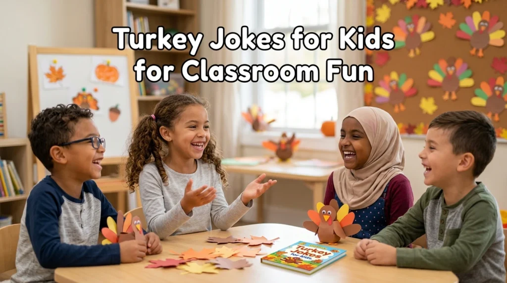 Turkey Jokes for Kids for Classroom Fun